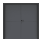 Anthracite Grey Duoport Side Hinged Door Cardale