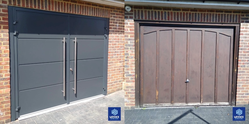 Before & After eckentrup Carteck GSW 40-L side-hinged