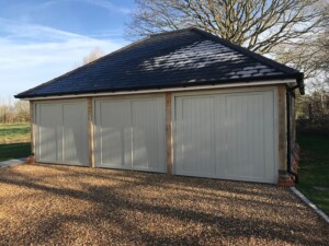 Triple garage in Kingston design
