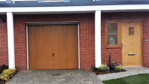 CDC’s Verwood Design Garage Door in Honey Beech