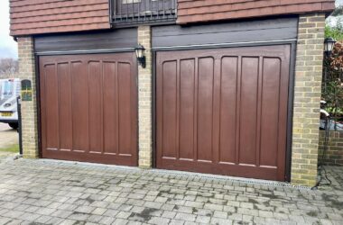 GRP (fibreglass) up and over garage doors.