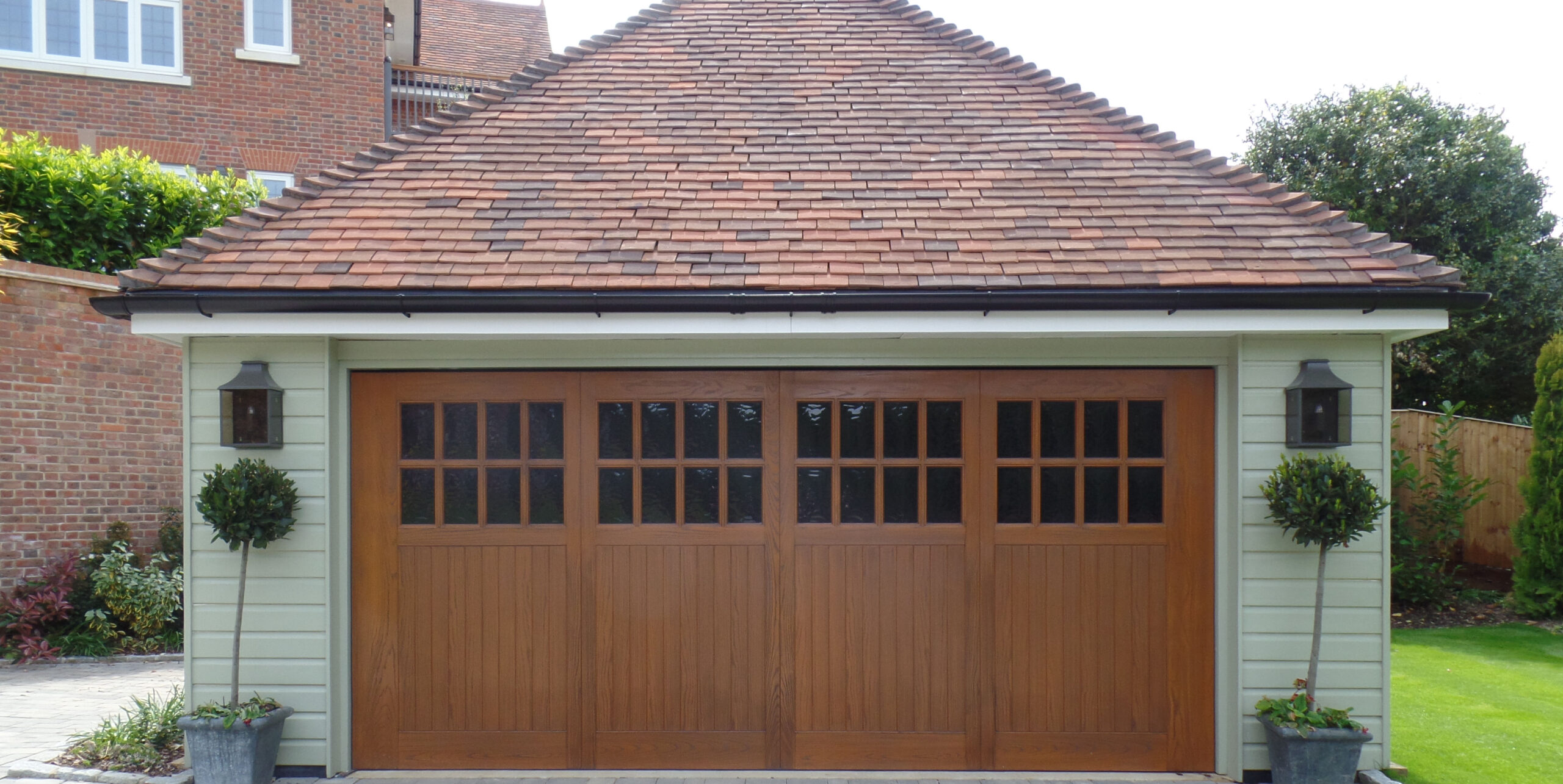 GRP Up and Over Garage Door