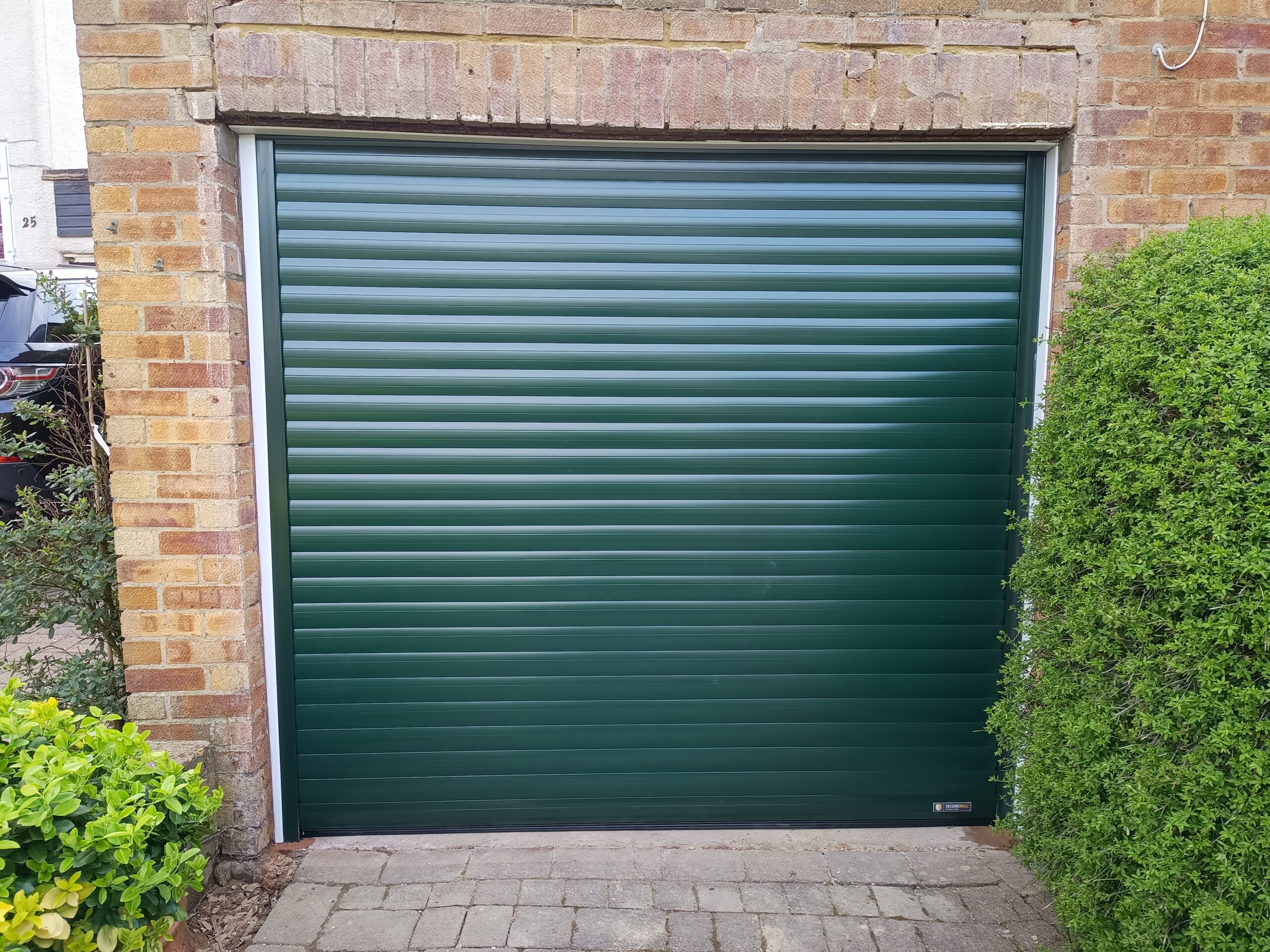 Motorised Roller Garage Door
