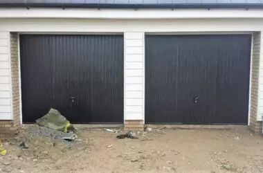 Novoferm Steel Thornby Black Double Garage