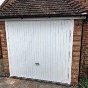 Novoferm White Retractable Up-and-Over Garage Door