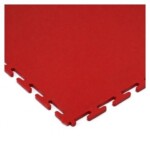 Red flooring tile