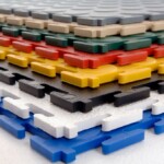 Garage flooring tiles