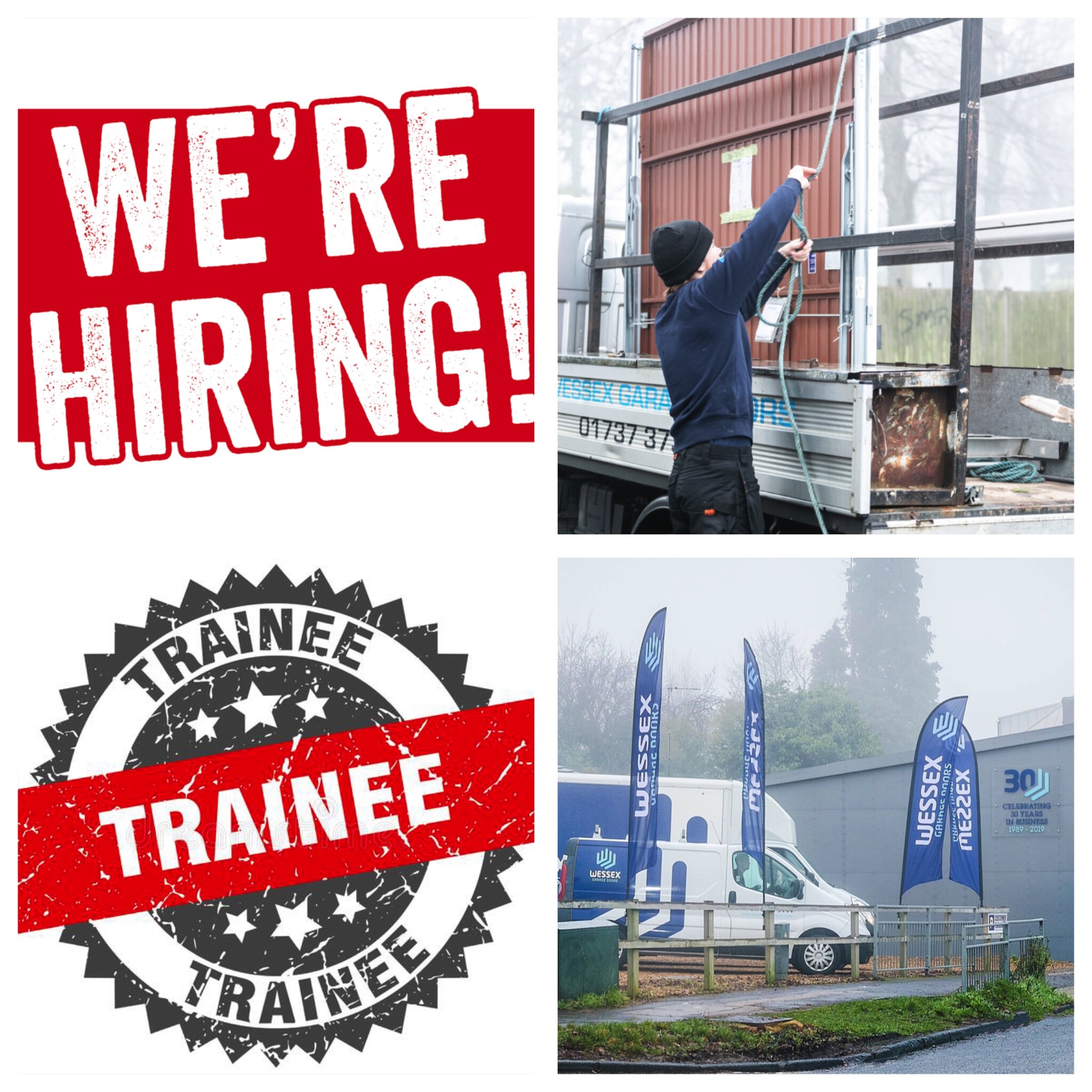 RECRUITING Fitter's Mate / Trainee Garage Door Installation Engineer