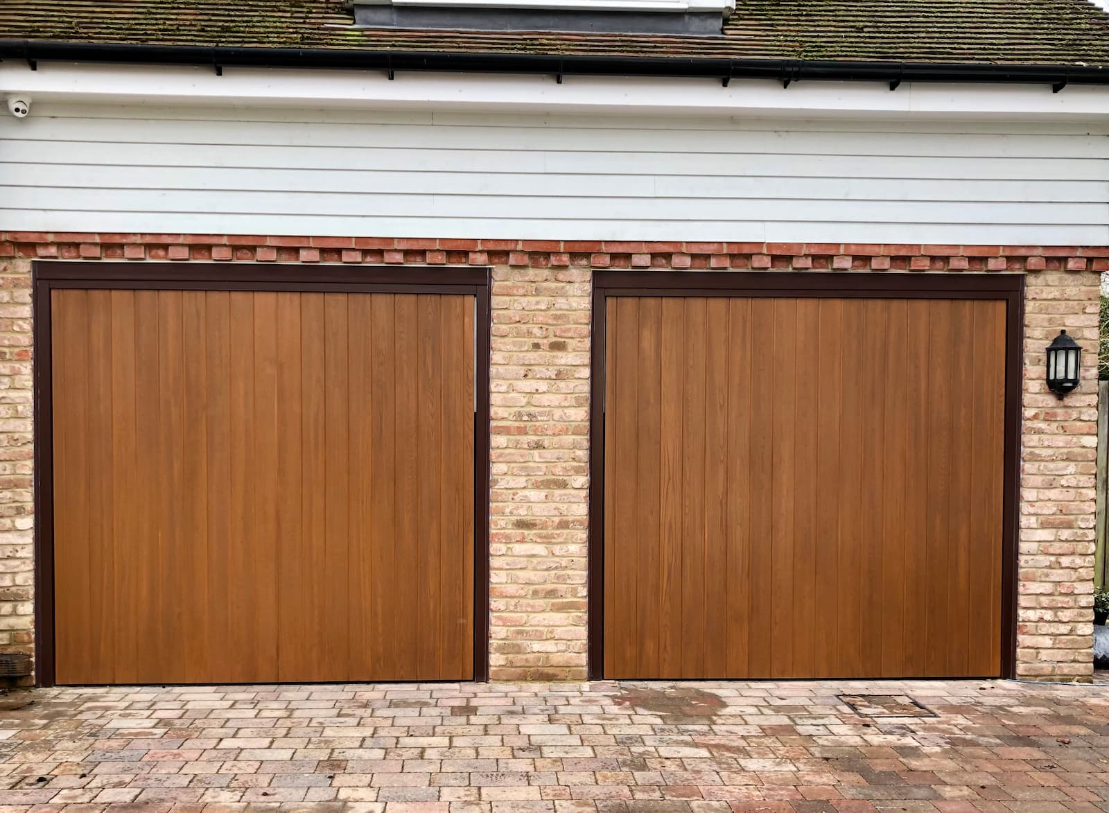 Wood Effect GRP Garage Doors
