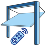 Automated garage door controls