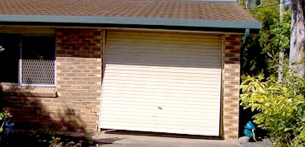 Crooked Up Over Garage Door, Garage Door Sticking On One Side
