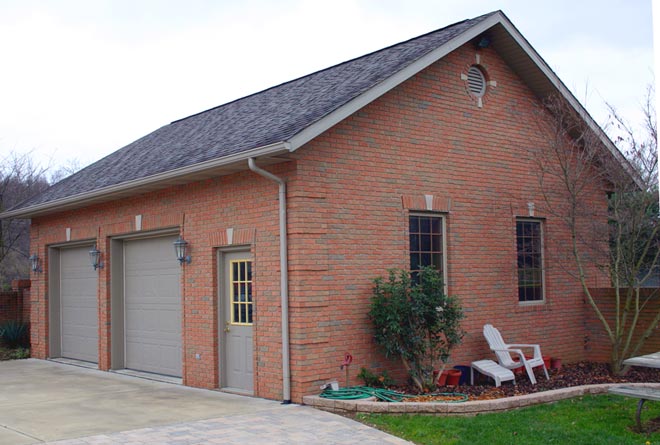 New build detached garages