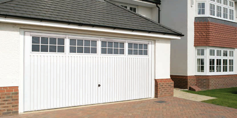 Steel garage doors