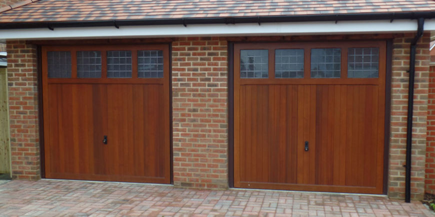 Timber Up and Over Garage Door