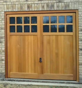 Up & Over Wooden Garage Door